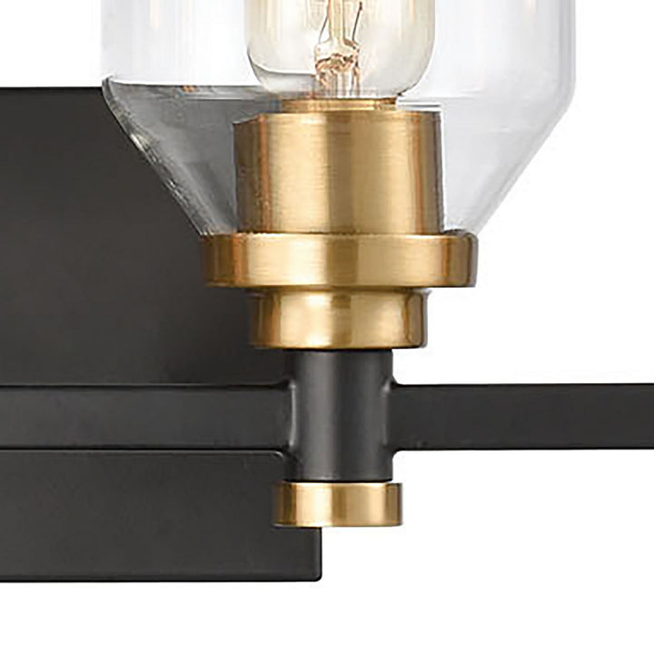 Elk Cambria 15403/4 Bath Vanity Light 28 in. wide - Matte Black