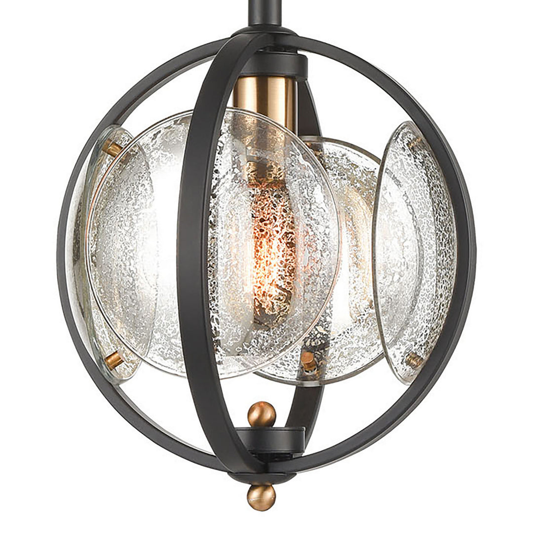 Elk Oriah 15424/1 Pendant Light - Matte Black