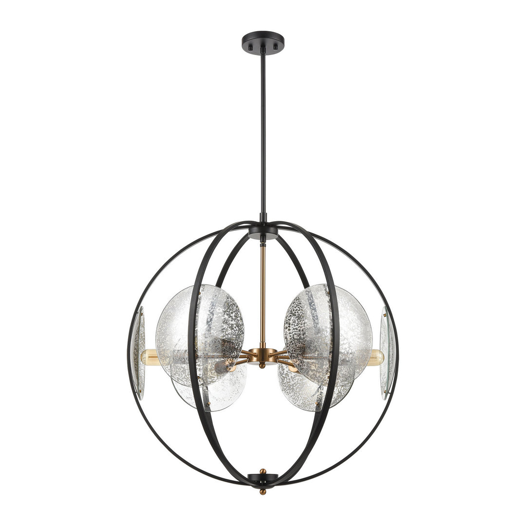 Elk Oriah 15426/6 Chandelier Light - Matte Black