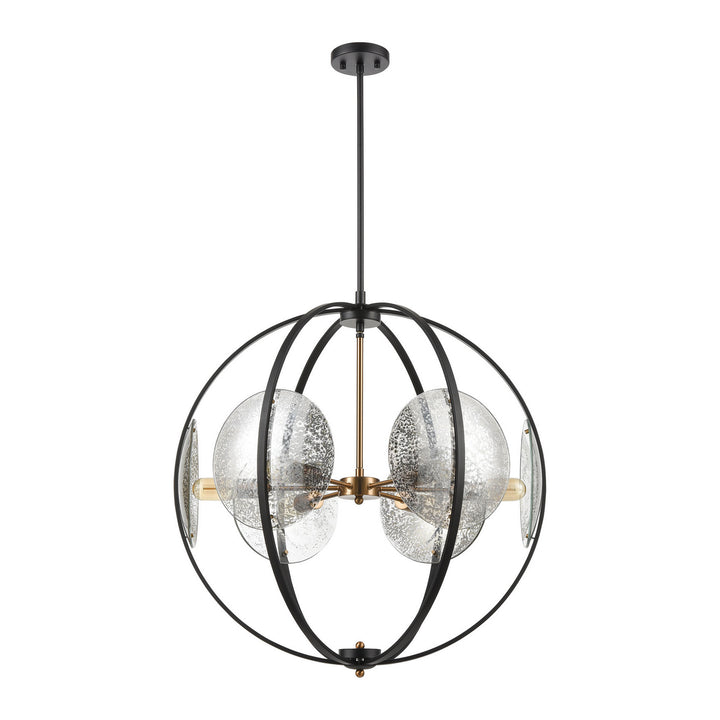Elk Oriah 15426/6 Chandelier Light - Matte Black