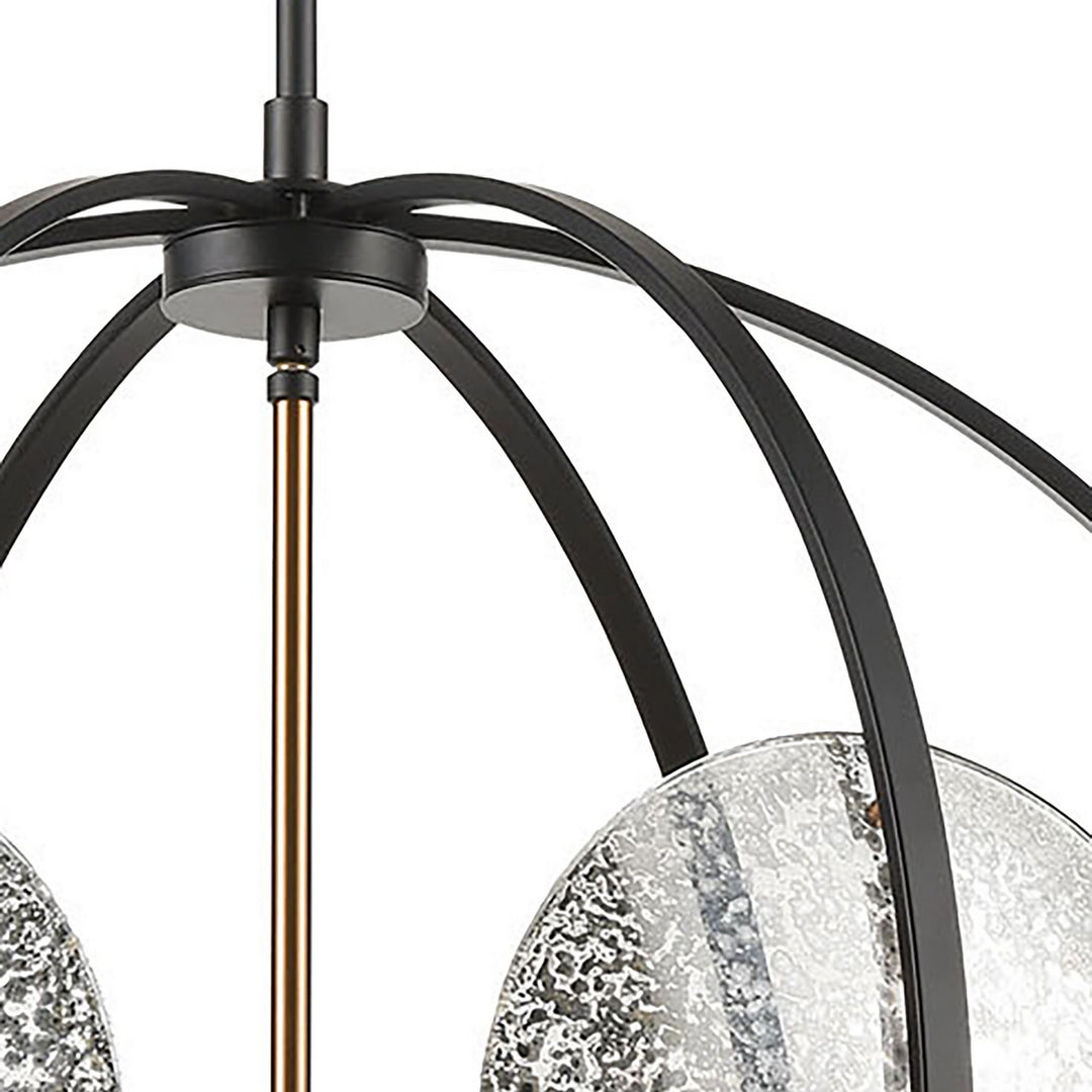 Elk Oriah 15426/6 Chandelier Light - Matte Black
