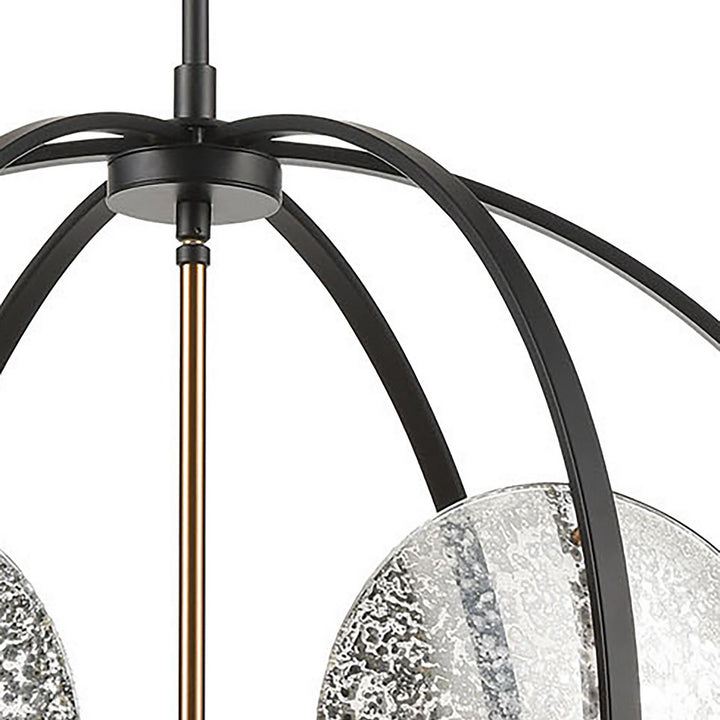 Elk Oriah 15426/6 Chandelier Light - Matte Black