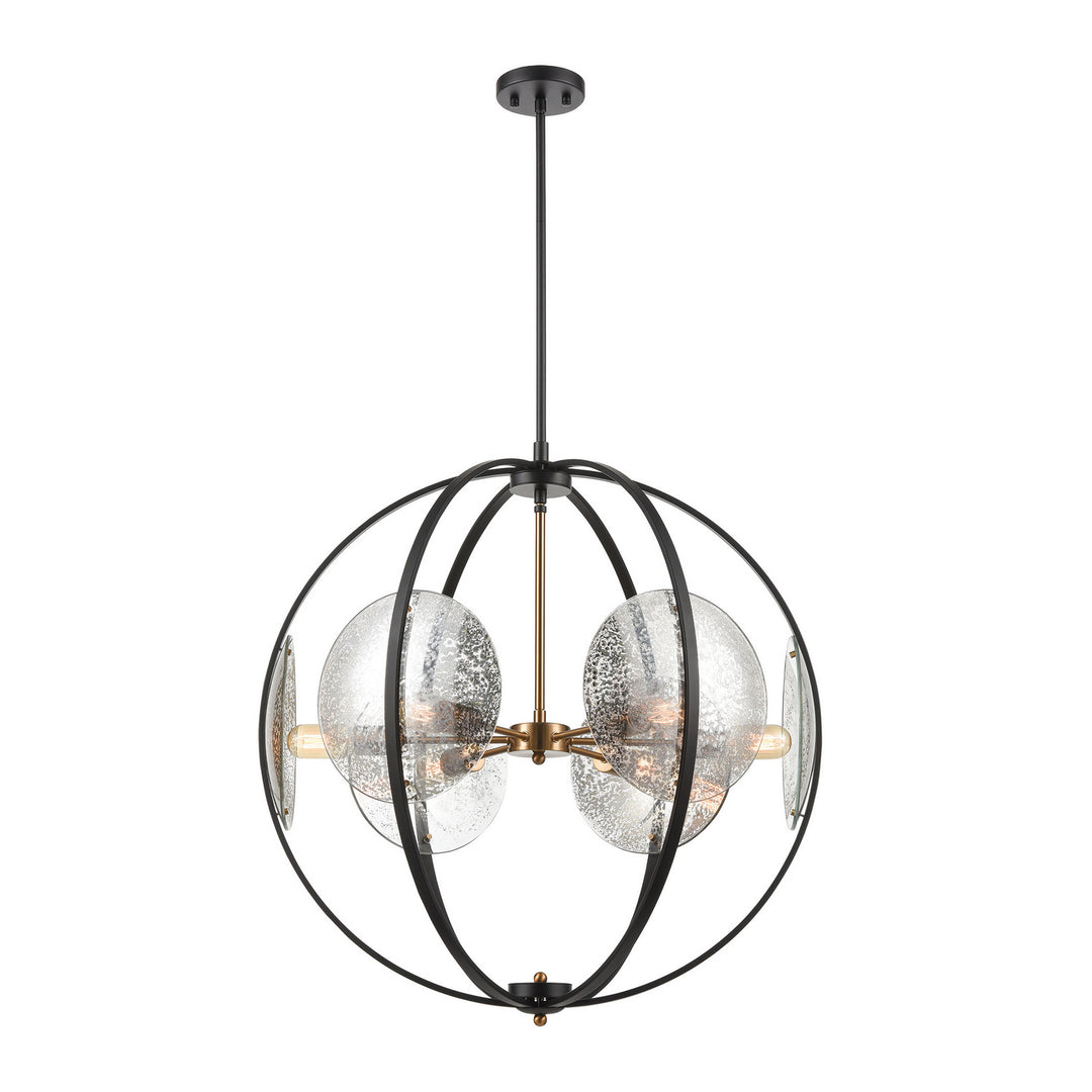 Elk Oriah 15426/6 Chandelier Light - Matte Black