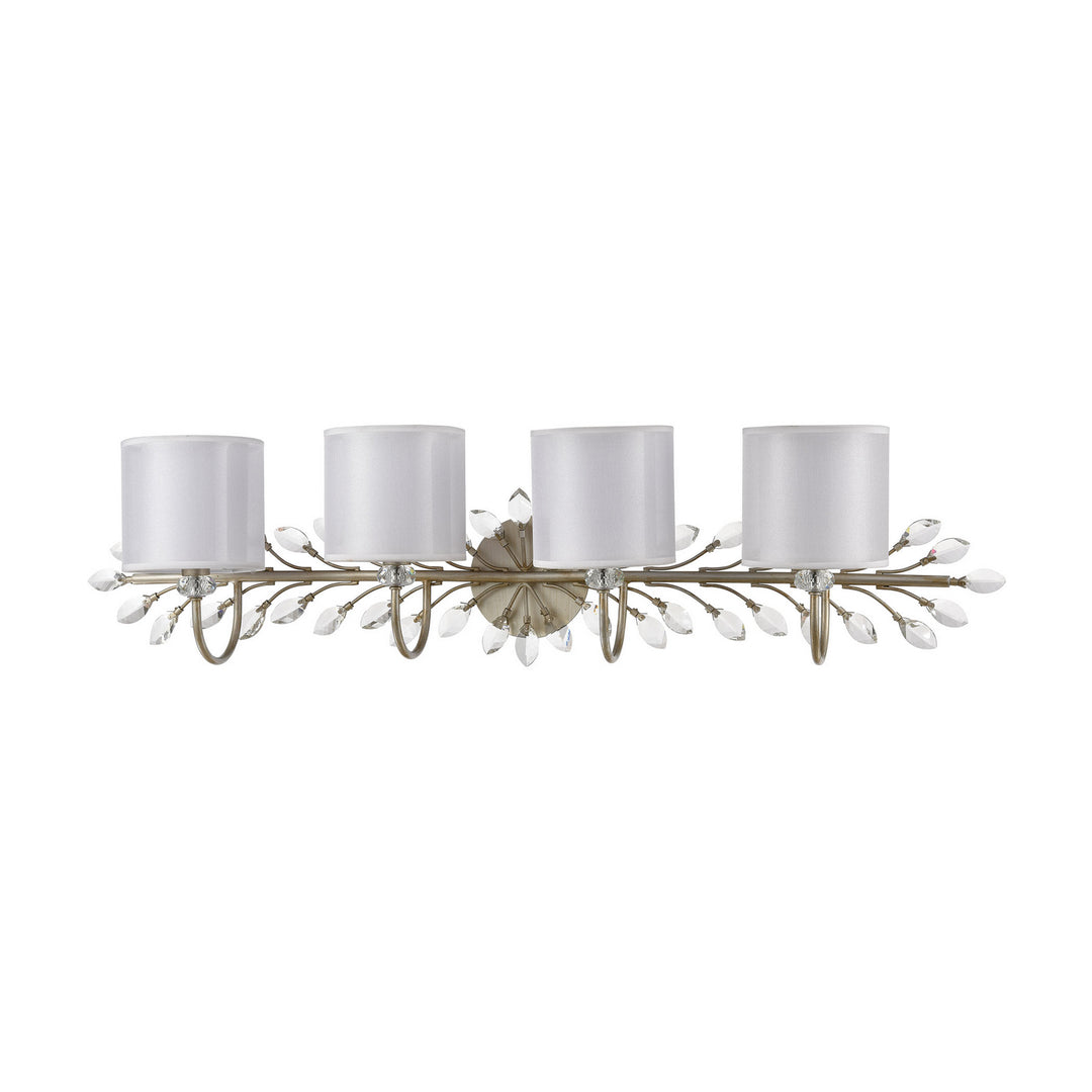 Elk Asbury 16279/4 Bath Vanity Light 42 in. wide - Aged Silver