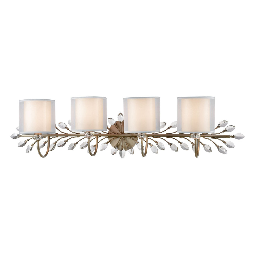 Elk Asbury 16279/4 Bath Vanity Light 42 in. wide - Aged Silver