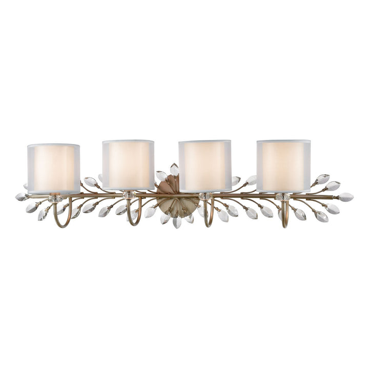 Elk Asbury 16279/4 Bath Vanity Light 42 in. wide - Aged Silver
