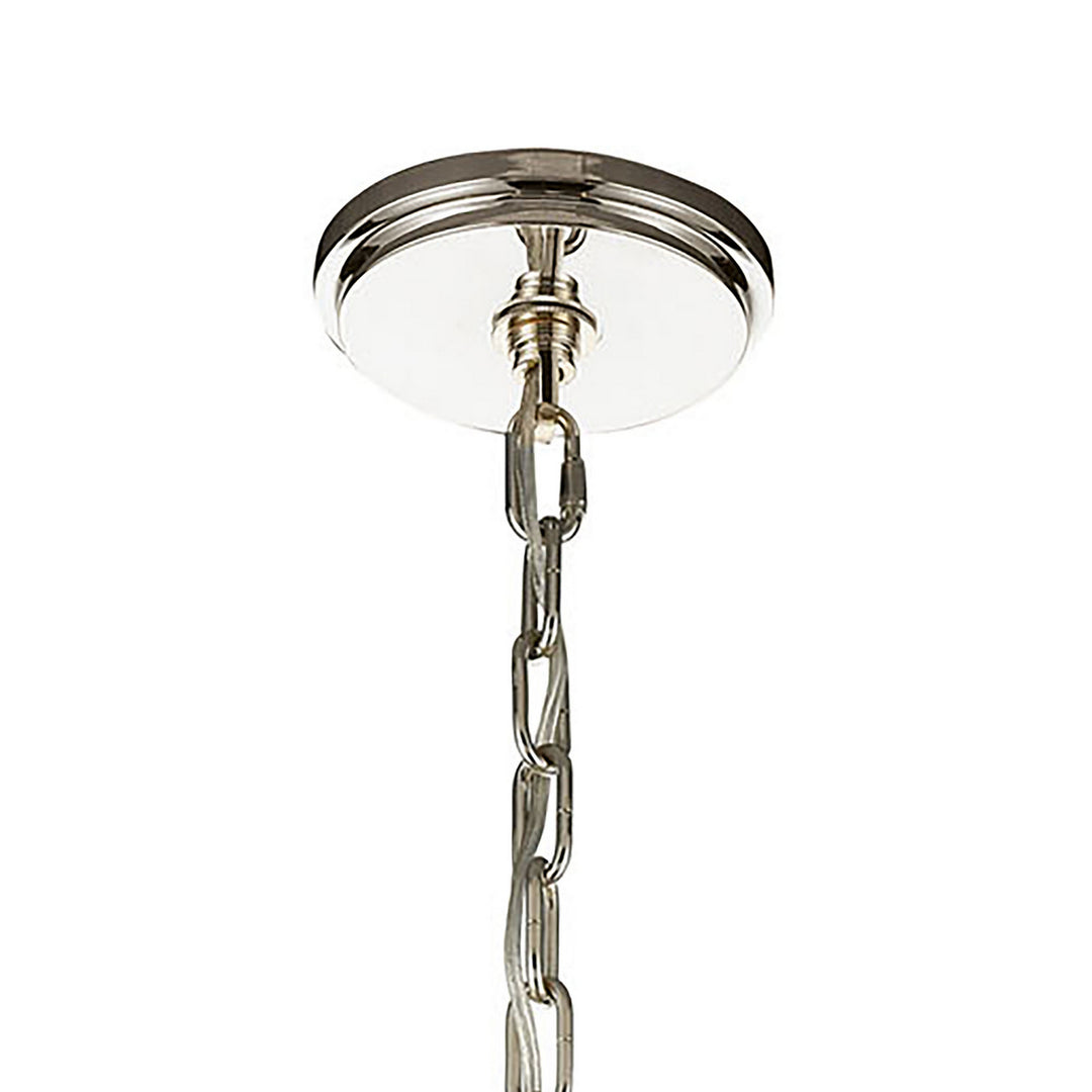 Elk Bergamo 16352/6 Chandelier Light - Polished Nickel
