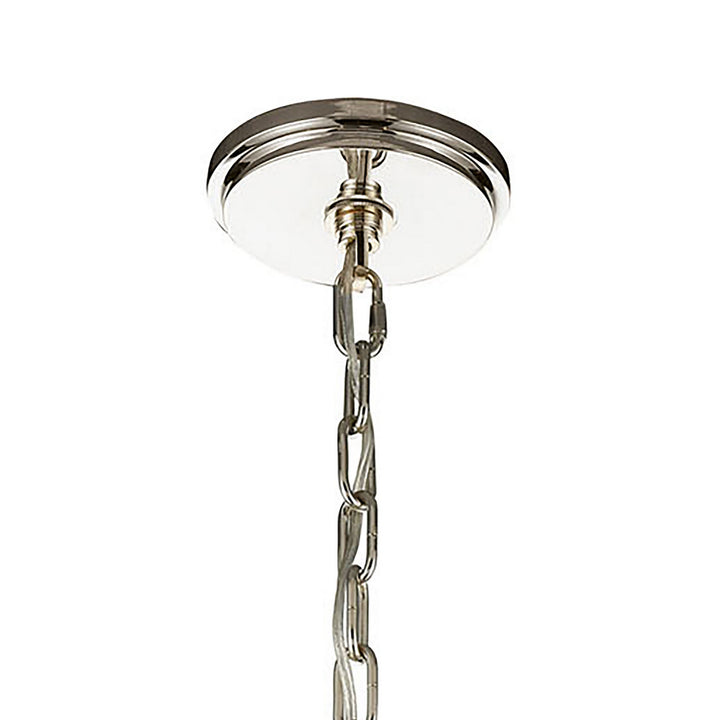Elk Bergamo 16352/6 Chandelier Light - Polished Nickel