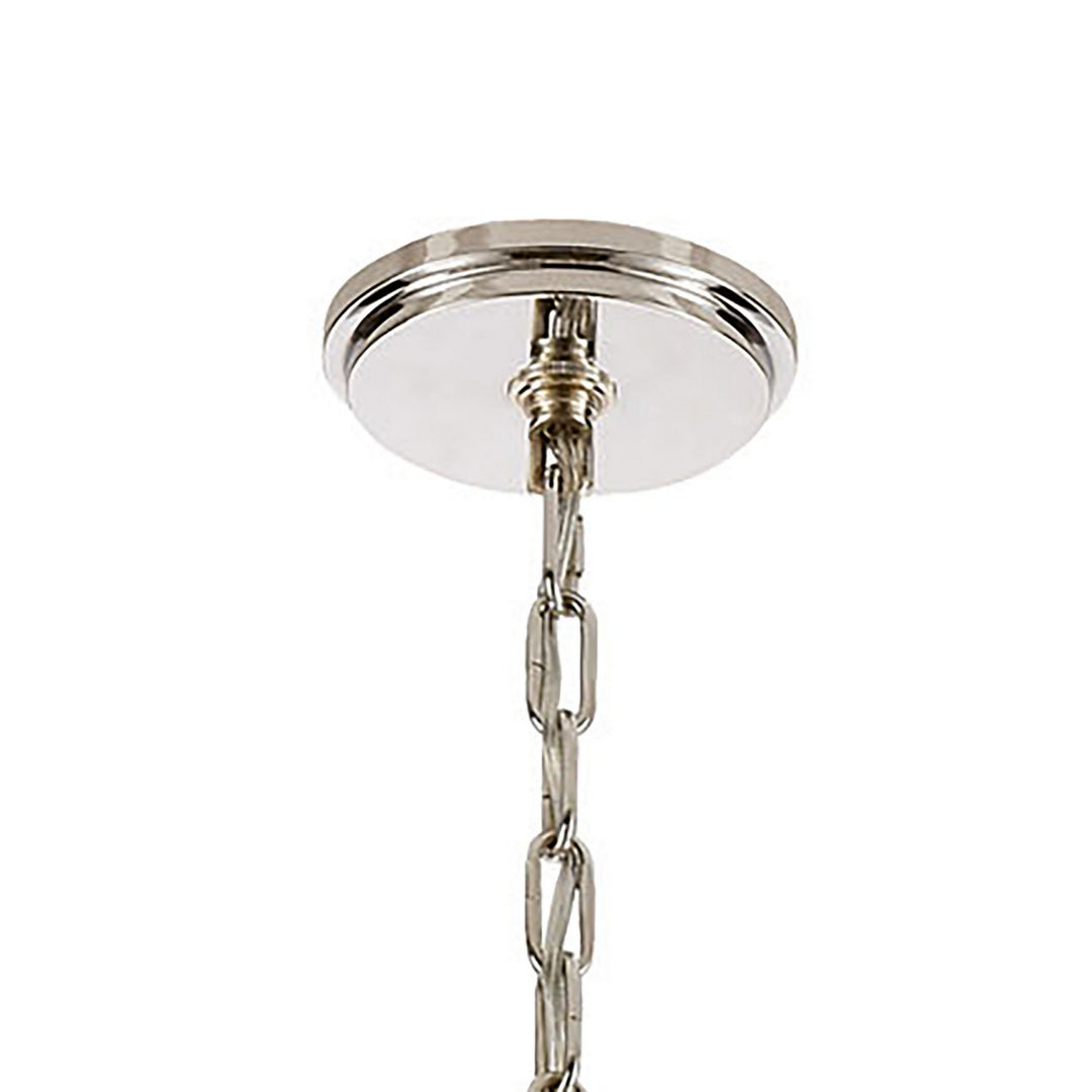 Elk Bergamo 16353/8 Chandelier Light - Polished Nickel