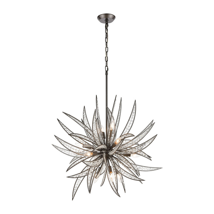 Elk Naples 16365/11 Chandelier Light - Dark Graphite