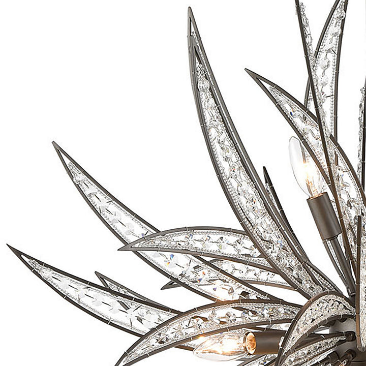 Elk Naples 16365/11 Chandelier Light - Dark Graphite