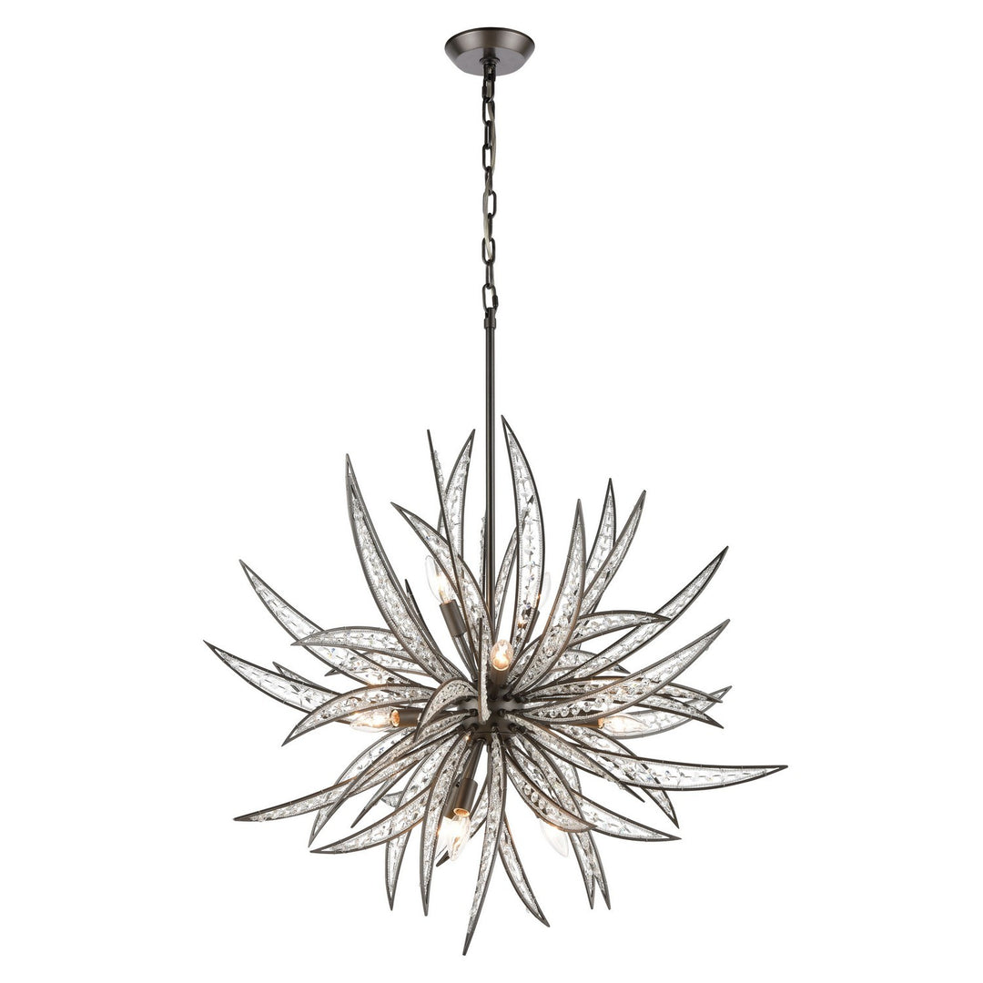 Elk Naples 16365/11 Chandelier Light - Dark Graphite