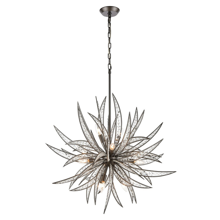 Elk Naples 16365/11 Chandelier Light - Dark Graphite