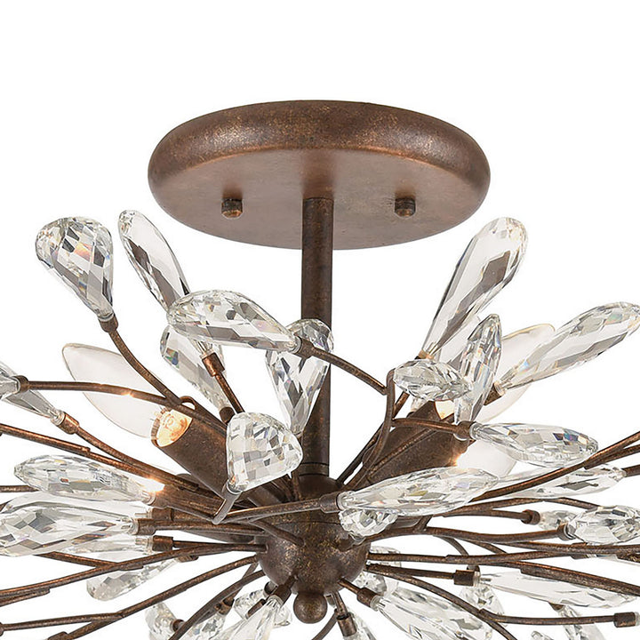 Elk Crislett 18254/4 Ceiling Light - Sunglow Bronze