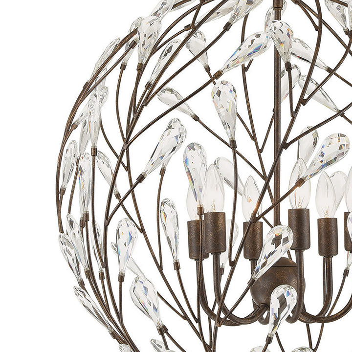 Elk Crislett 18258/6 Chandelier Light - Sunglow Bronze