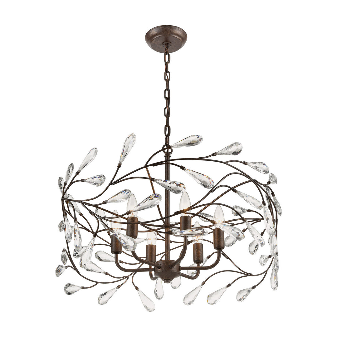 Elk Crislett 18259/6 Pendant Light - Sunglow Bronze