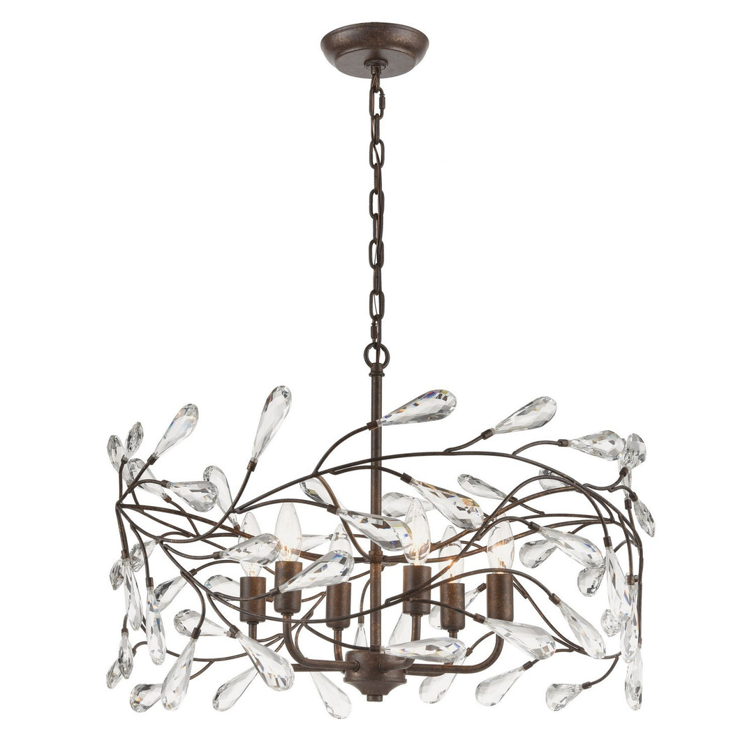 Elk Crislett 18259/6 Pendant Light - Sunglow Bronze