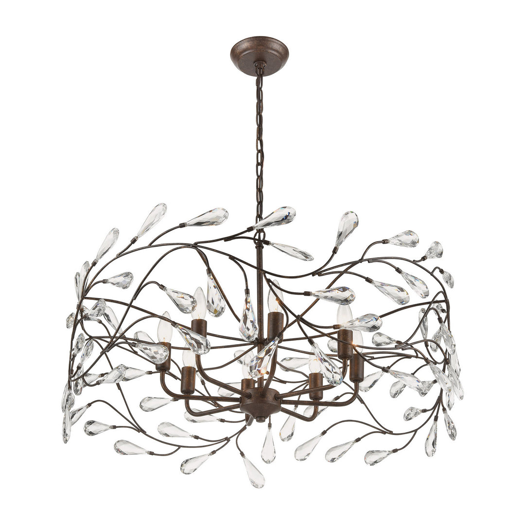 Elk Crislett 18260/8 Pendant Light - Sunglow Bronze