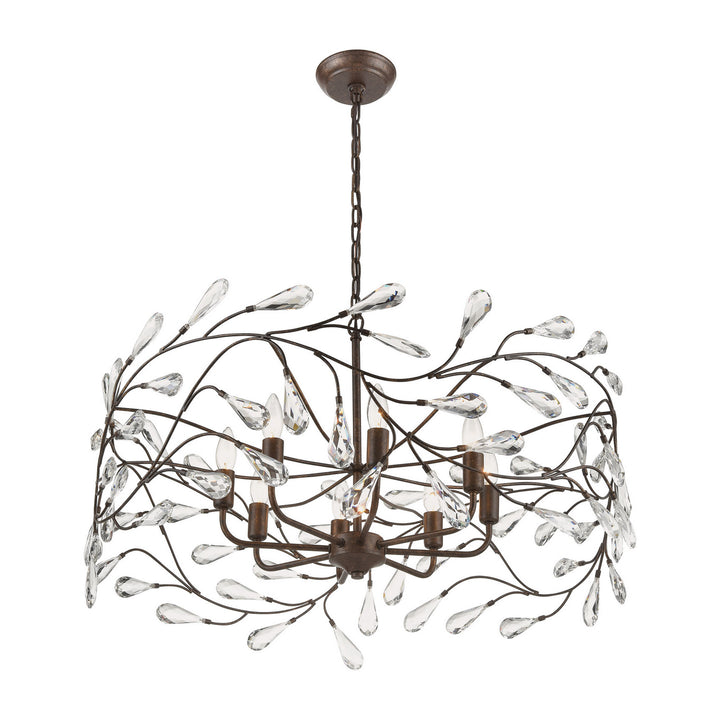 Elk Crislett 18260/8 Pendant Light - Sunglow Bronze