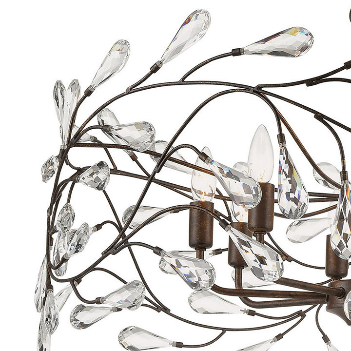 Elk Crislett 18260/8 Pendant Light - Sunglow Bronze