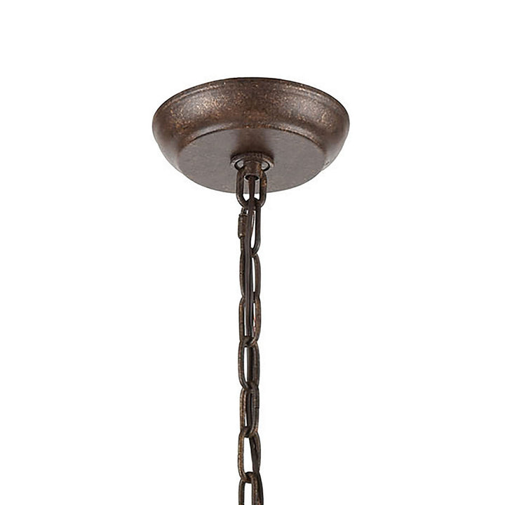 Elk Crislett 18260/8 Pendant Light - Sunglow Bronze