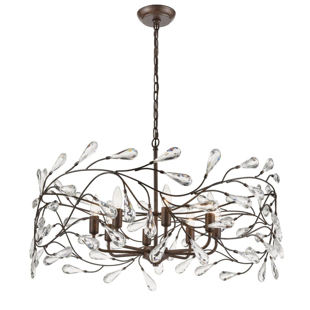 Elk Crislett 18260/8 Pendant Light - Sunglow Bronze