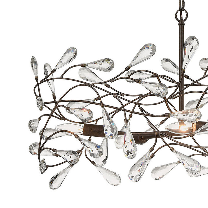 Elk Crislett 18261/6 Pendant Light - Sunglow Bronze