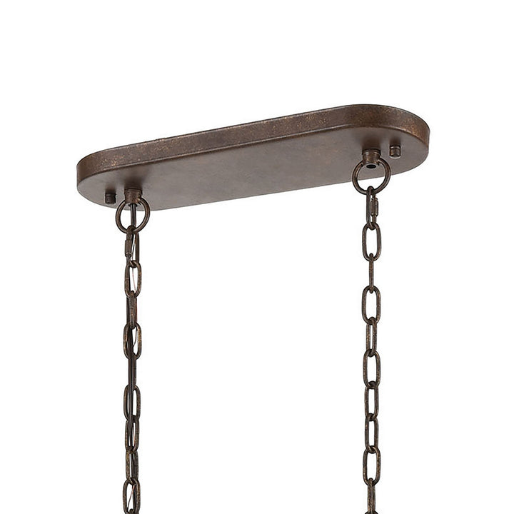 Elk Crislett 18261/6 Pendant Light - Sunglow Bronze