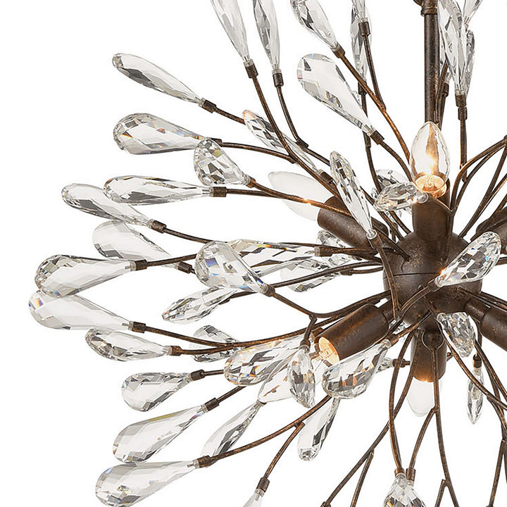Elk Crislett 18287/6 Chandelier Light - Sunglow Bronze