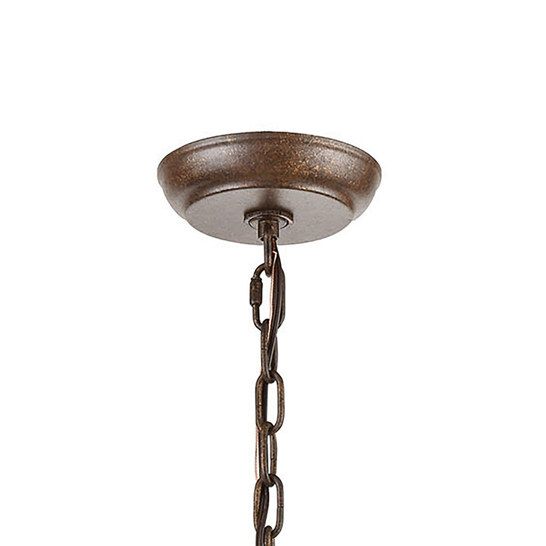 Elk Crislett 18287/6 Chandelier Light - Sunglow Bronze