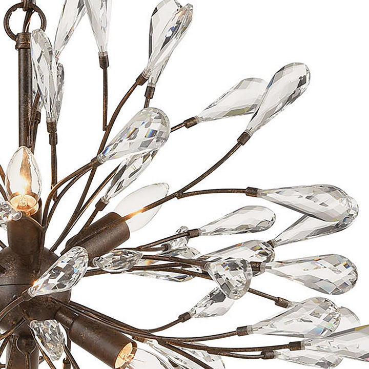 Elk Crislett 18287/6 Chandelier Light - Sunglow Bronze