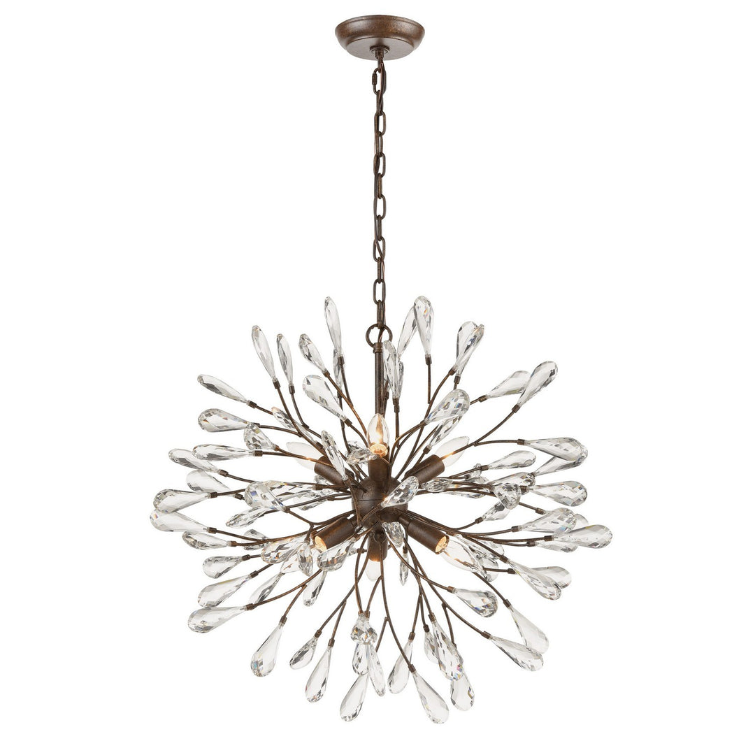 Elk Crislett 18287/6 Chandelier Light - Sunglow Bronze