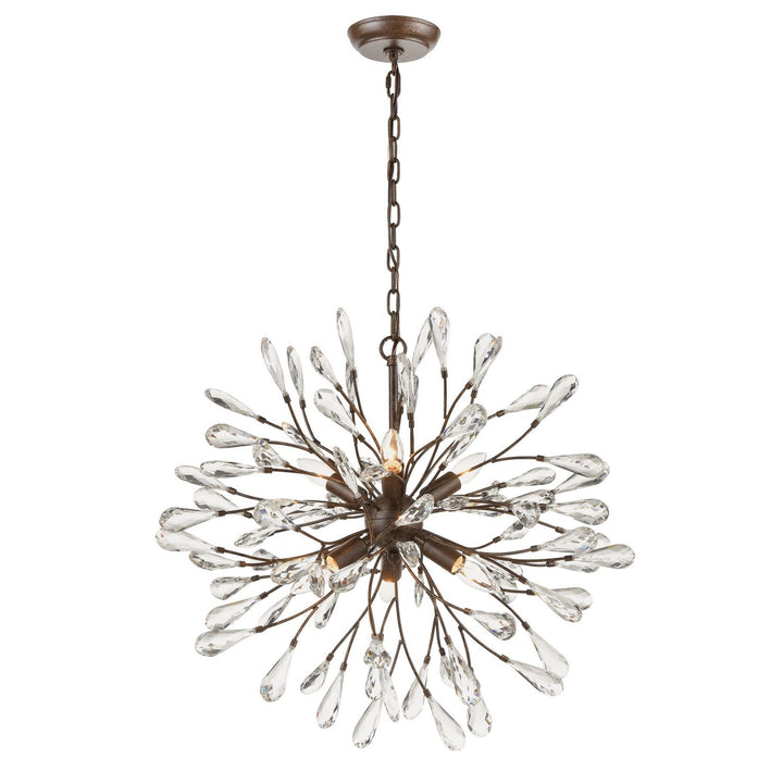 Elk Crislett 18287/6 Chandelier Light - Sunglow Bronze
