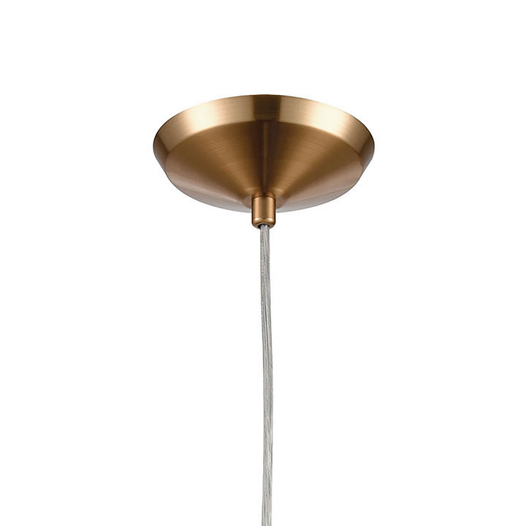 Elk Caliper 21171/1 Pendant Light - Satin Brass