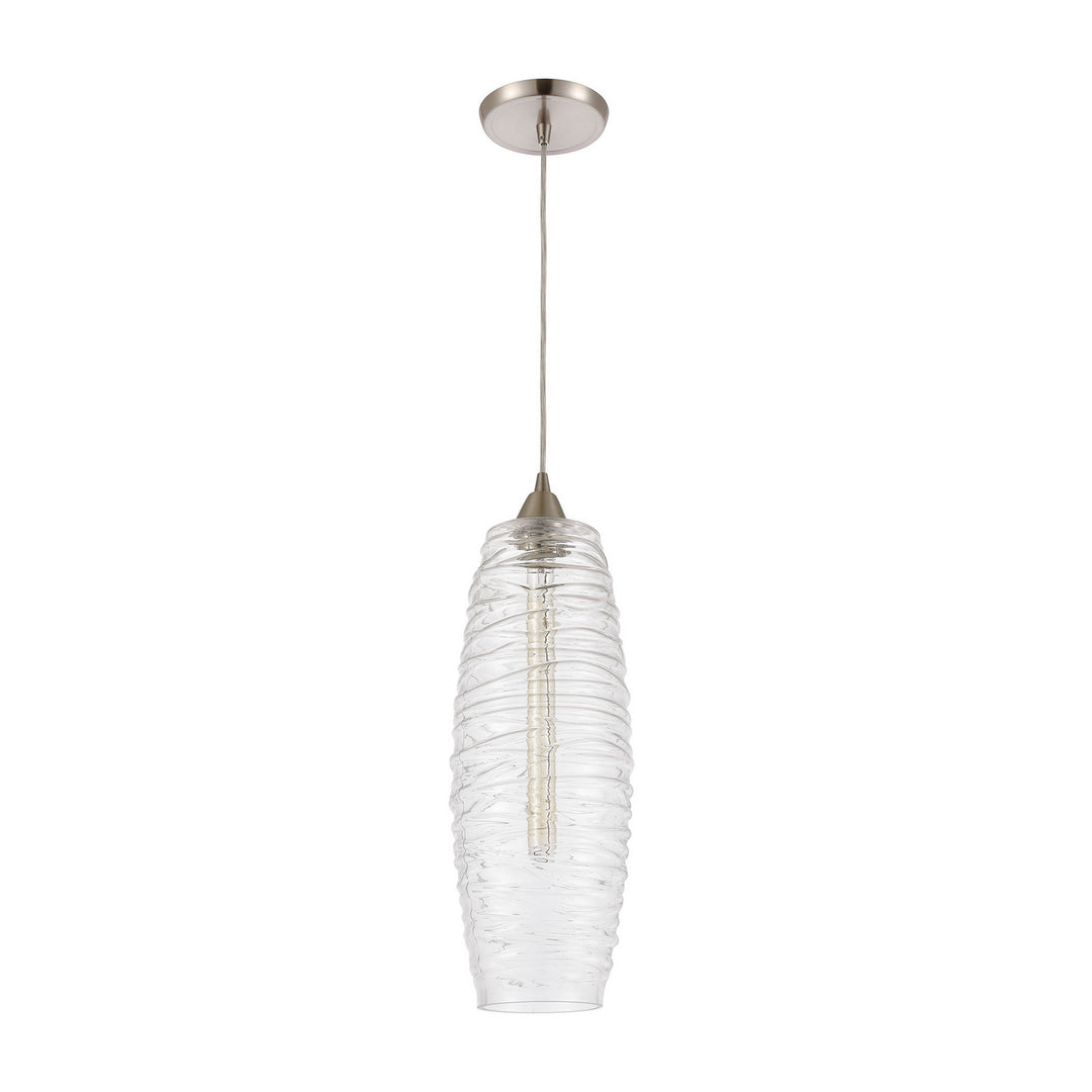 Elk Liz 21192/1 Pendant Light - Satin Nickel