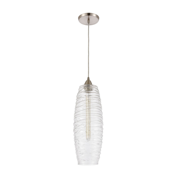 Elk Liz 21192/1 Pendant Light - Satin Nickel