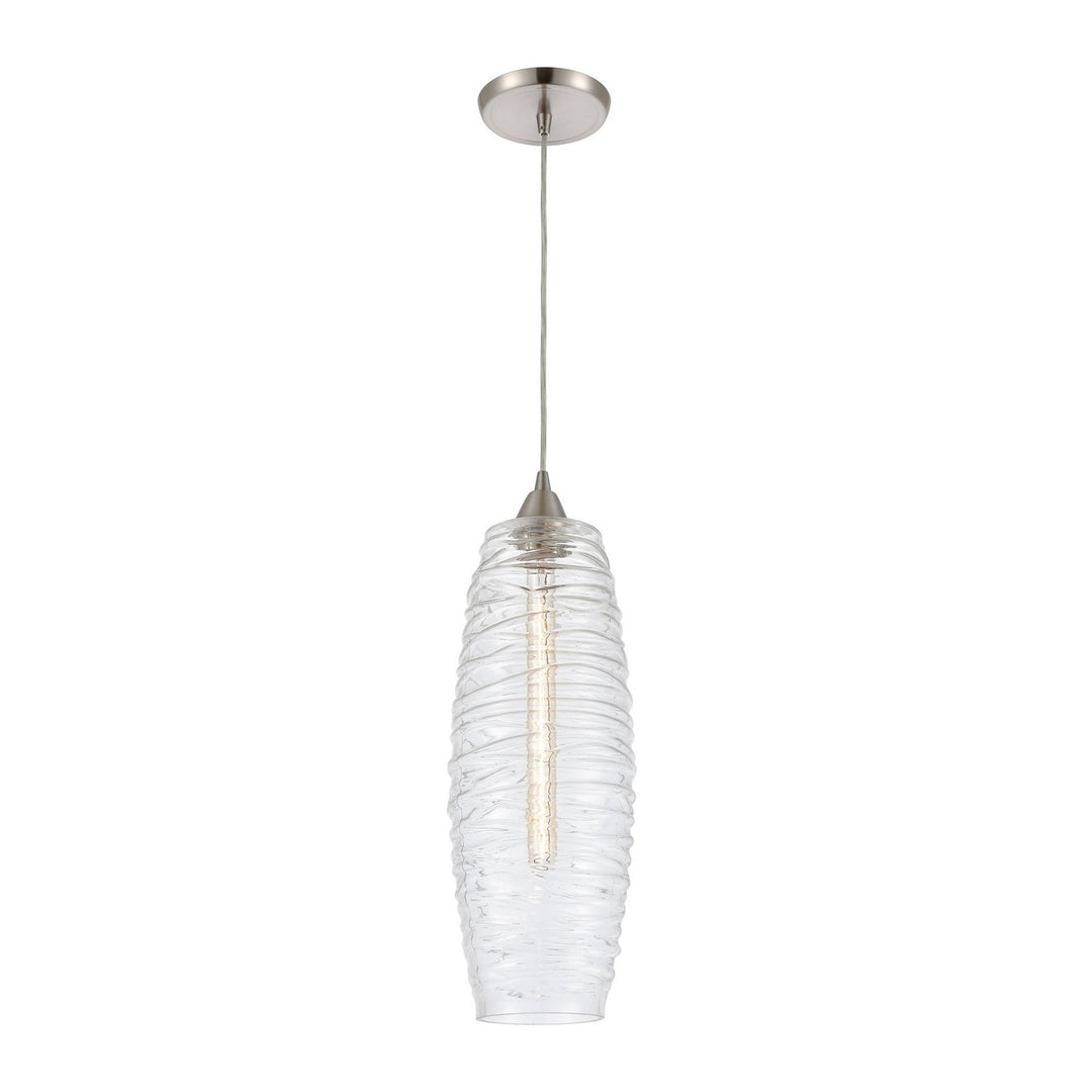 Elk Liz 21192/1 Pendant Light - Satin Nickel