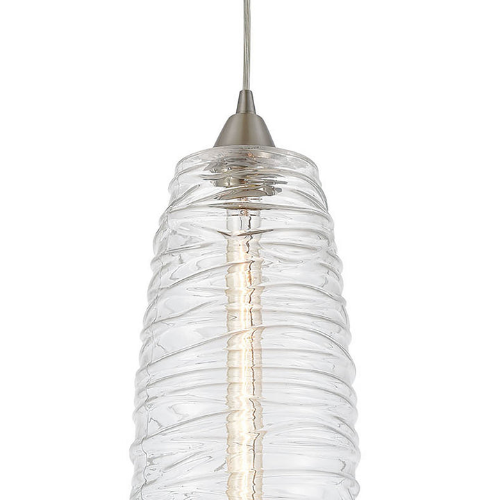 Elk Liz 21192/3 Pendant Light - Satin Nickel