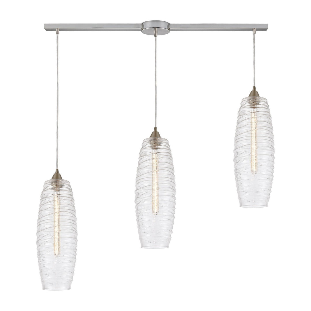 Elk Liz 21192/3L Pendant Light - Satin Nickel