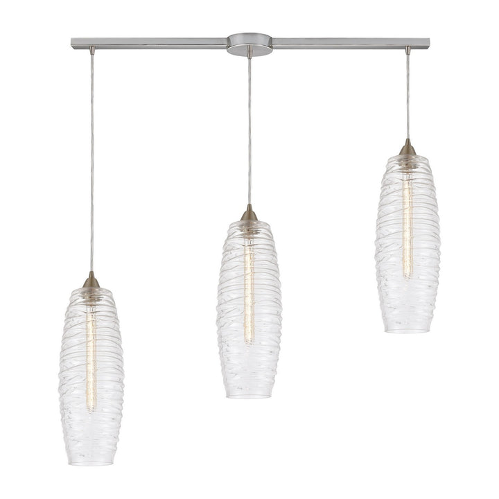 Elk Liz 21192/3L Pendant Light - Satin Nickel