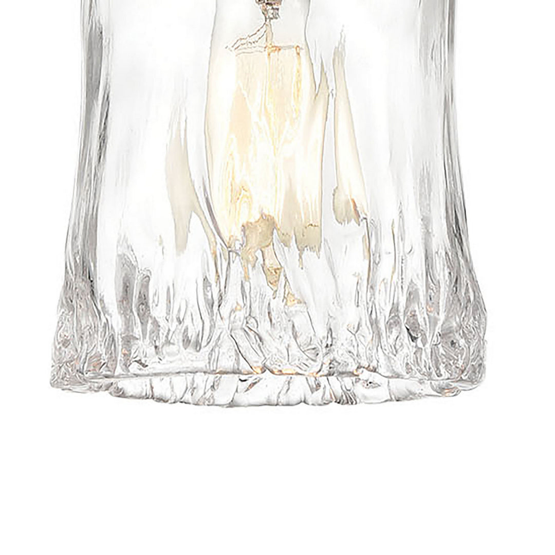 Elk Hand Formed Glass 21200/3 Pendant Light - Satin Nickel