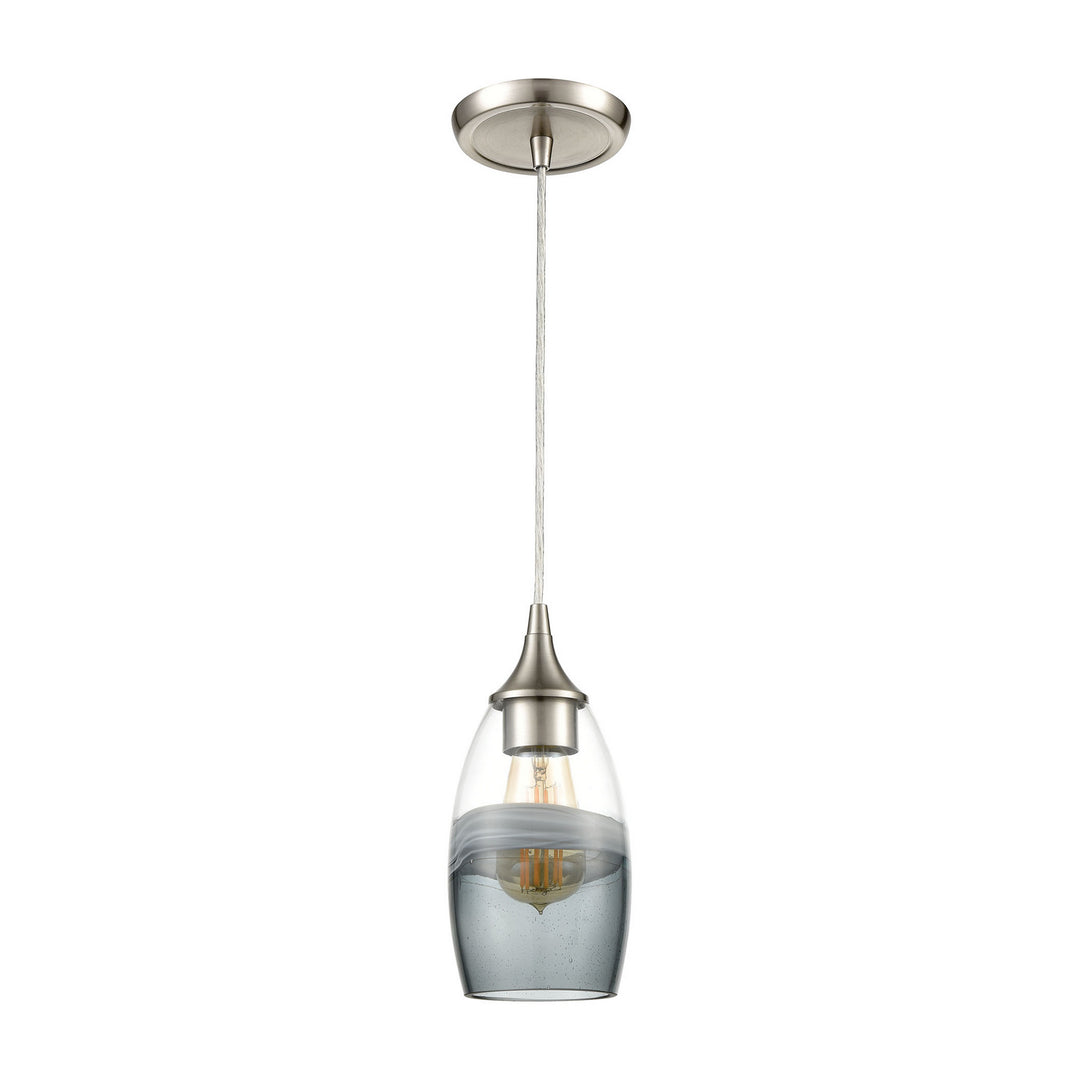 Elk Sutter Creek 25098/1 Pendant Light - Satin Nickel
