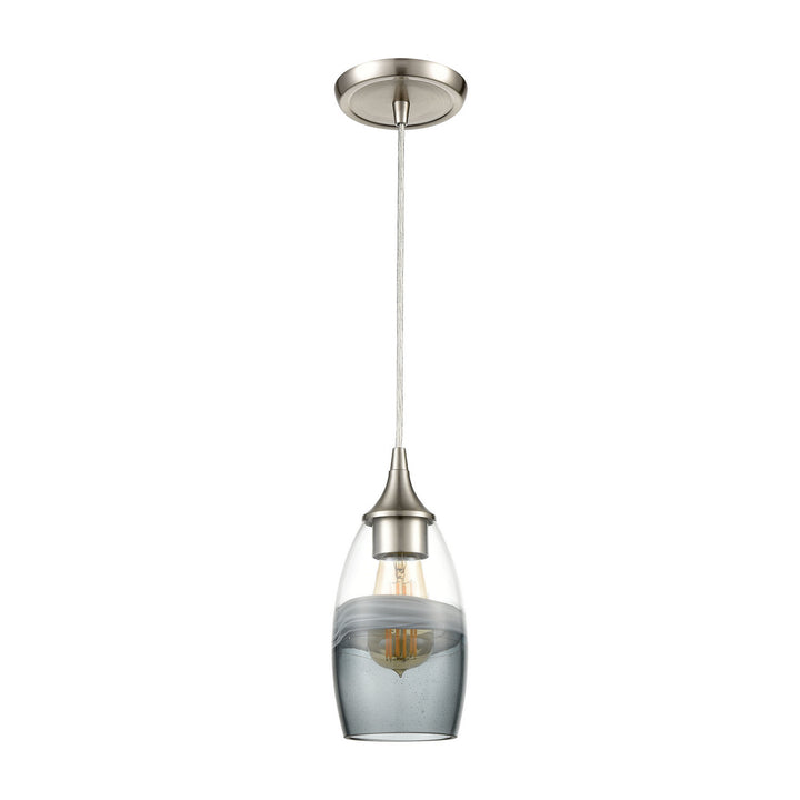 Elk Sutter Creek 25098/1 Pendant Light - Satin Nickel