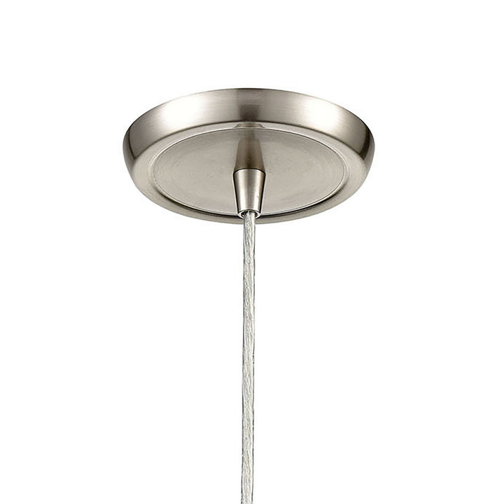 Elk Sutter Creek 25098/1 Pendant Light - Satin Nickel