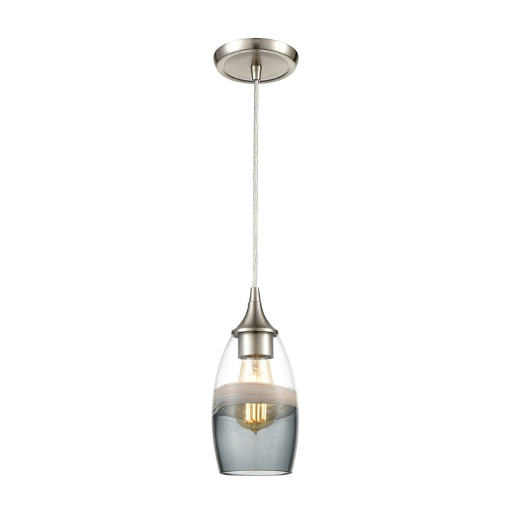 Elk Sutter Creek 25098/1 Pendant Light - Satin Nickel