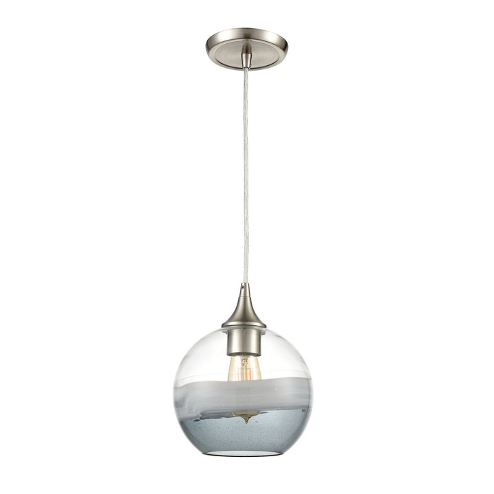 Elk Sutter Creek 25099/1 Pendant Light - Satin Nickel