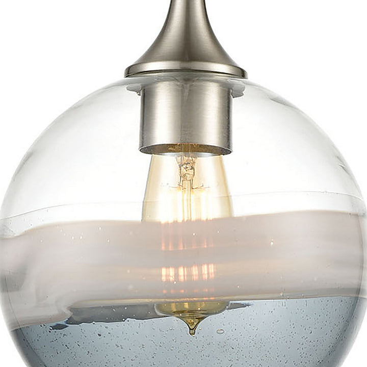 Elk Sutter Creek 25099/1 Pendant Light - Satin Nickel