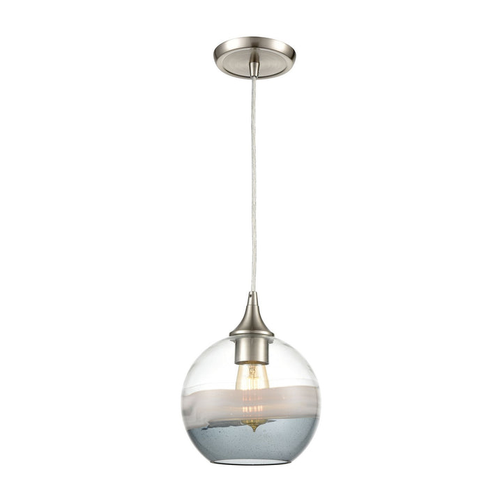 Elk Sutter Creek 25099/1 Pendant Light - Satin Nickel