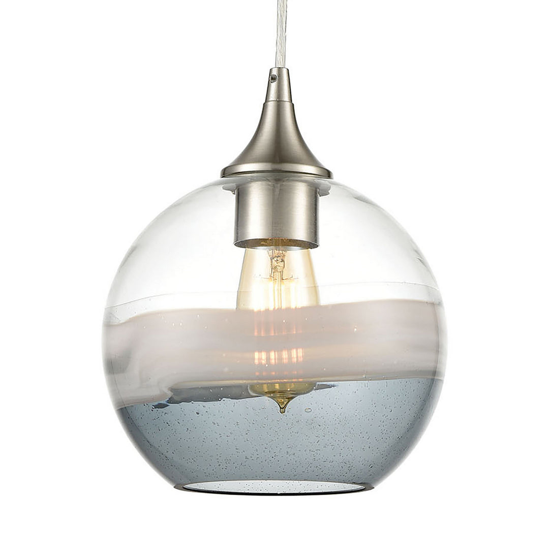 Elk Sutter Creek 25099/3 Pendant Light - Satin Nickel
