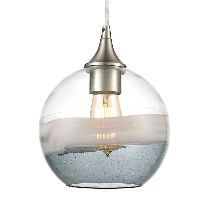 Elk Sutter Creek 25099/3L Pendant Light - Satin Nickel